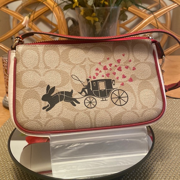 Coach Bags Nwt Coach Lunar New Year Bunny Carriage Signature
